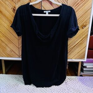 James Perse Cowl Neck Top